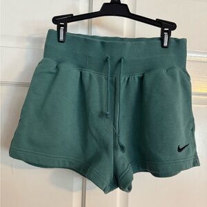 Nike Women's Green Athletic Shorts